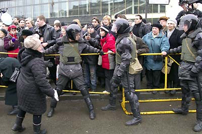 3 марта 2007 года в Санкт-Петербурге состоялся "Марш несогласных", организованный участниками форума оппозиции "Другая Россия"