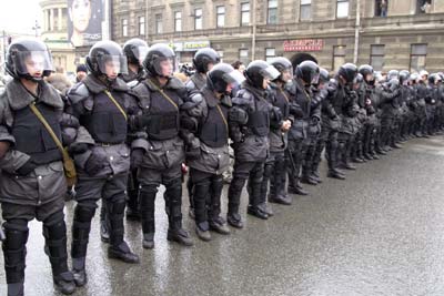 3 марта 2007 года в Санкт-Петербурге состоялся "Марш несогласных", организованный участниками форума оппозиции "Другая Россия"